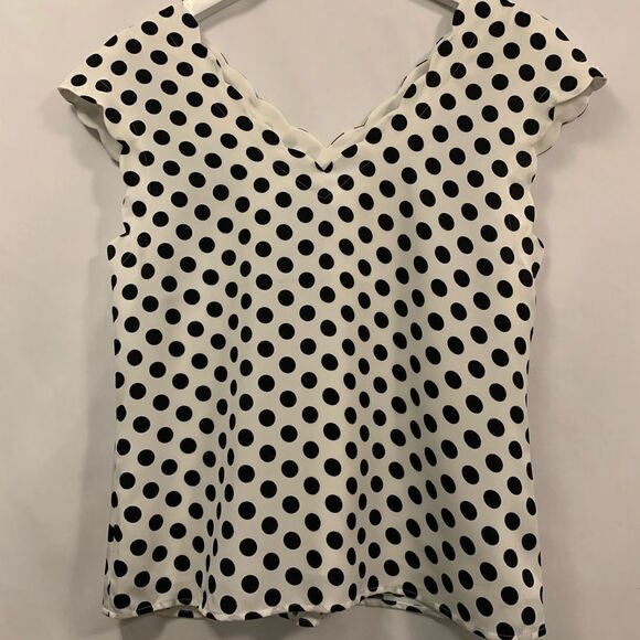 NWT Express Polk dot top size XS - Picture 3 of 7